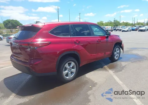 2023 Toyota Highlander Le from USA, damaged, VIN 5TDKDRAHXPS509316
